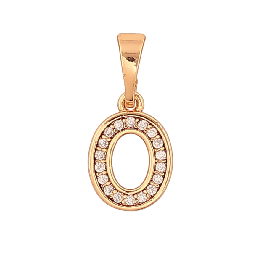 Кулон Xuping цвет Позолота 18K "Буква О" для цепочки до 5мм фото №1 Кулон Xuping цвет Позолота 18K "Буква О" для цепочки до 5мм фото №1