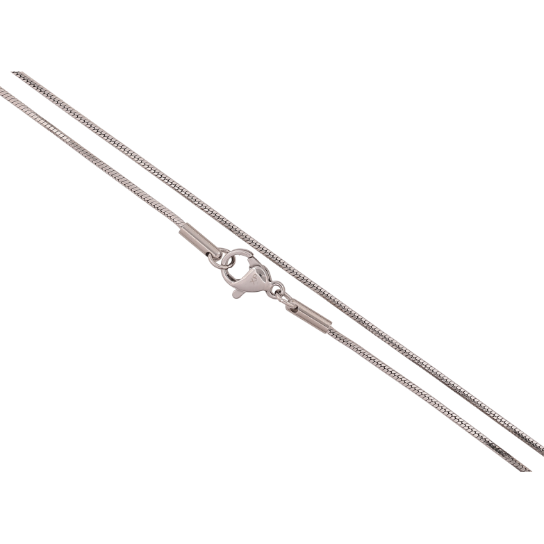 Ланцюжок Xuping ТТМ Stainless Steel колір Родій "Плетіння Ювелірний шнур 6-ти гранний" довжина 45см х 1мм фото №17 Ланцюжок Xuping ТТМ Stainless Steel колір Родій "Плетіння Ювелірний шнур 6-ти гранний" довжина 45см х 1мм фото №17