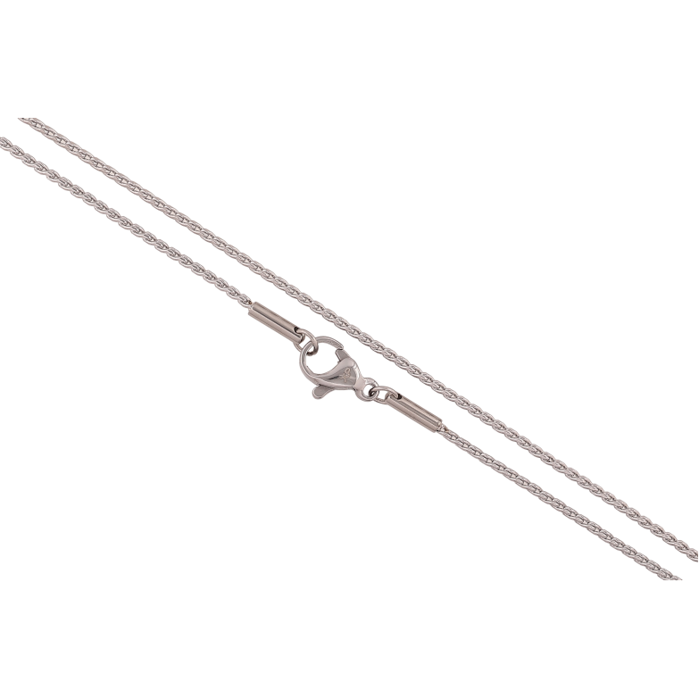 Ланцюжок Xuping ТТМ Stainless Steel колір Родій "Плетіння Панцирне" довжина 45см х 1мм фото №19 Ланцюжок Xuping ТТМ Stainless Steel колір Родій "Плетіння Панцирне" довжина 45см х 1мм фото №19