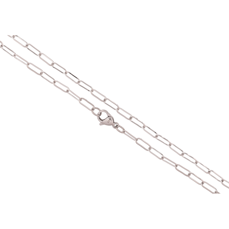 Цепочка Xuping ТТМ Stainless Steel цвет Родий "Плетение Якорное" длина 51см х 3мм фото №4