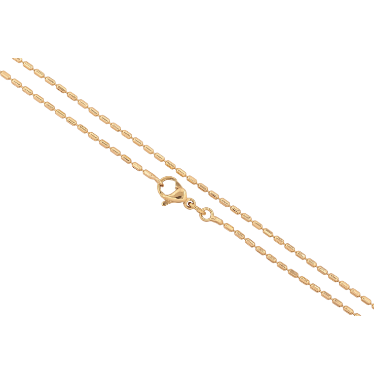 Цепочка Xuping цвет Позолота 14K "Плетение Перлина" длинна 44см х 1.5мм фото №3 Цепочка Xuping цвет Позолота 14K "Плетение Перлина" длинна 44см х 1.5мм фото №3