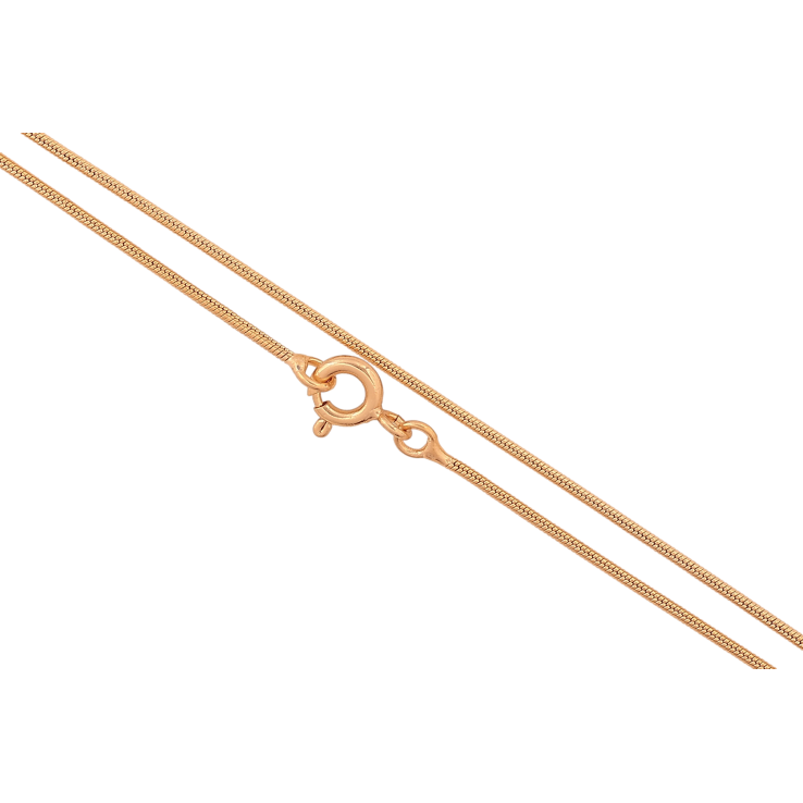 Цепочка Xuping цвет Позолота 18K "Плетение Ювелирный шнур" длина 60см х 1мм фото №21