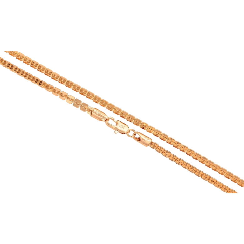 Цепочка Xuping цвет Позолота 18K "Плетение Фантазийное" длина 60см х 4мм фото №15