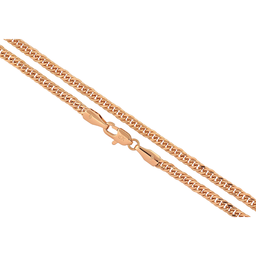 Цепочка Xuping цвет Позолота 18K "Плетение Кобра" длинна 60см х 3мм фото №1 Цепочка Xuping цвет Позолота 18K "Плетение Кобра" длинна 60см х 3мм фото №1