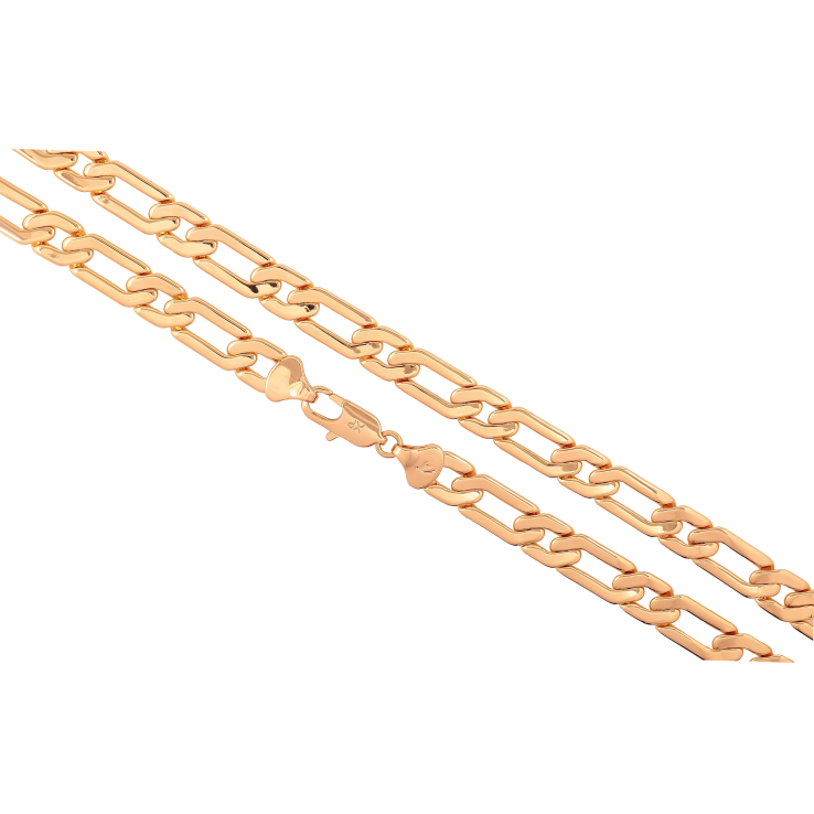 Ланцюжок Xuping колір Позолота 18K "Плетіння Панцирне декоративне" довжина 50см х 9мм фото №13 Ланцюжок Xuping колір Позолота 18K "Плетіння Панцирне декоративне" довжина 50см х 9мм фото №13