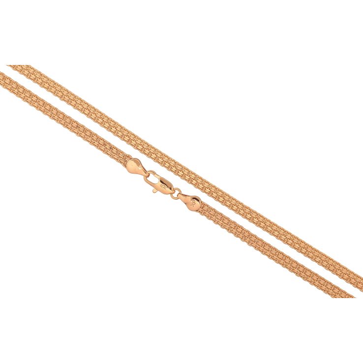 Цепочка Xuping цвет Позолота 18K "Плетение Итальянский Бисмарк" длинна 55см х 4мм фото №13 Цепочка Xuping цвет Позолота 18K "Плетение Итальянский Бисмарк" длинна 55см х 4мм фото №13