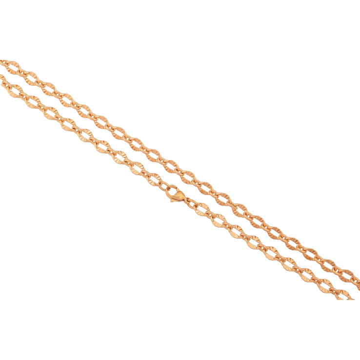 Ланцюжок Xuping колір Позолота 18K "Плетіння Фантазійне" довжина 50см х 6мм фото №17 Ланцюжок Xuping колір Позолота 18K "Плетіння Фантазійне" довжина 50см х 6мм фото №17