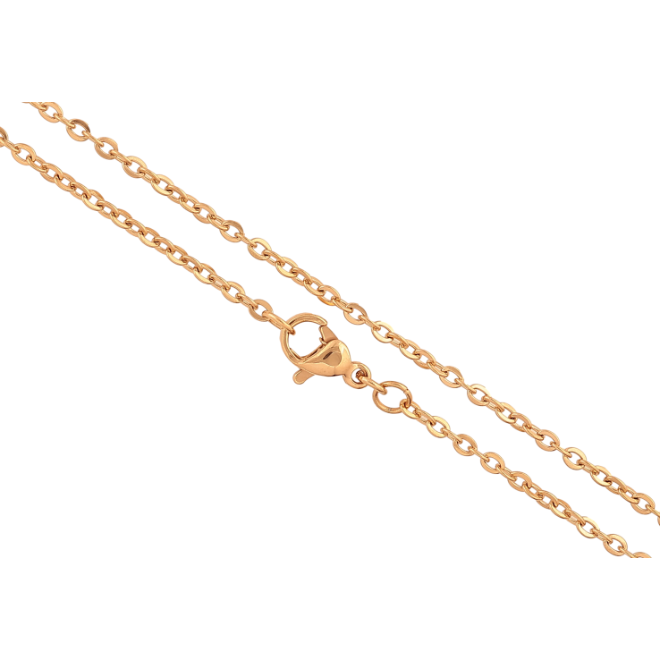 Цепочка Xuping цвет Позолота 18K "Плетение Якорное" длинна 45см х 2мм фото №5 Цепочка Xuping цвет Позолота 18K "Плетение Якорное" длинна 45см х 2мм фото №5