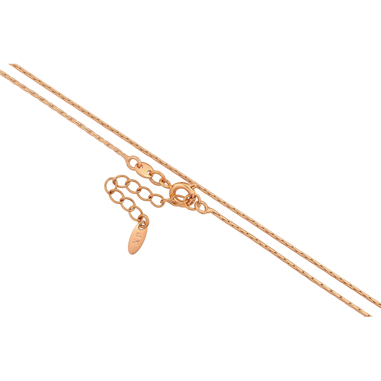 Ланцюжок Xuping колір Позолота 18K "Плетіння Фантазійне" довжина 42-46см х 1мм фото №5