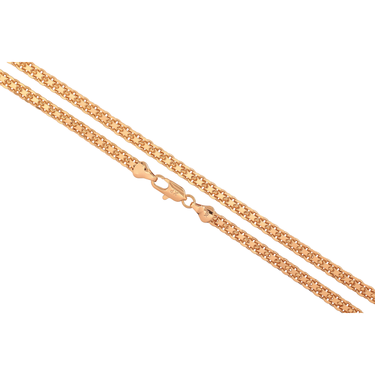 Ланцюжок Xuping колір Позолота 18K "Плетіння Італійський Бісмарк" довжина 50см х 5мм фото №15 Ланцюжок Xuping колір Позолота 18K "Плетіння Італійський Бісмарк" довжина 50см х 5мм фото №15