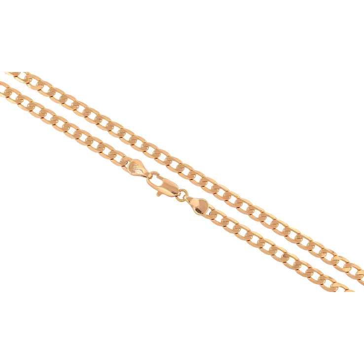 Цепочка Xuping цвет Позолота 18K "Плетение Панцирное" длинна 60см х 4.5мм фото №13 Цепочка Xuping цвет Позолота 18K "Плетение Панцирное" длинна 60см х 4.5мм фото №13