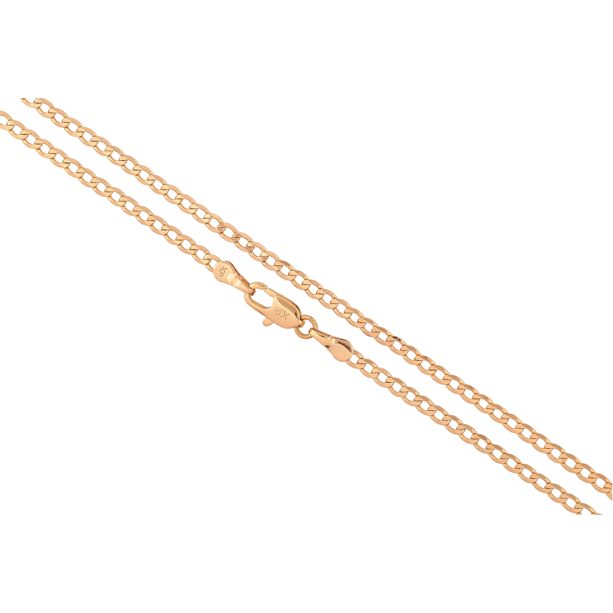Цепочка Xuping цвет Позолота 18K "Плетение Панцирное" длинна 50см х 2.5мм фото №1 Цепочка Xuping цвет Позолота 18K "Плетение Панцирное" длинна 50см х 2.5мм фото №1