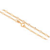 Цепочка Xuping цвет Позолота 18K "Плетение декоративное Фигаро" длинна 44см х 2-3мм фото №2 Цепочка Xuping цвет Позолота 18K "Плетение декоративное Фигаро" длинна 44см х 2-3мм фото №2