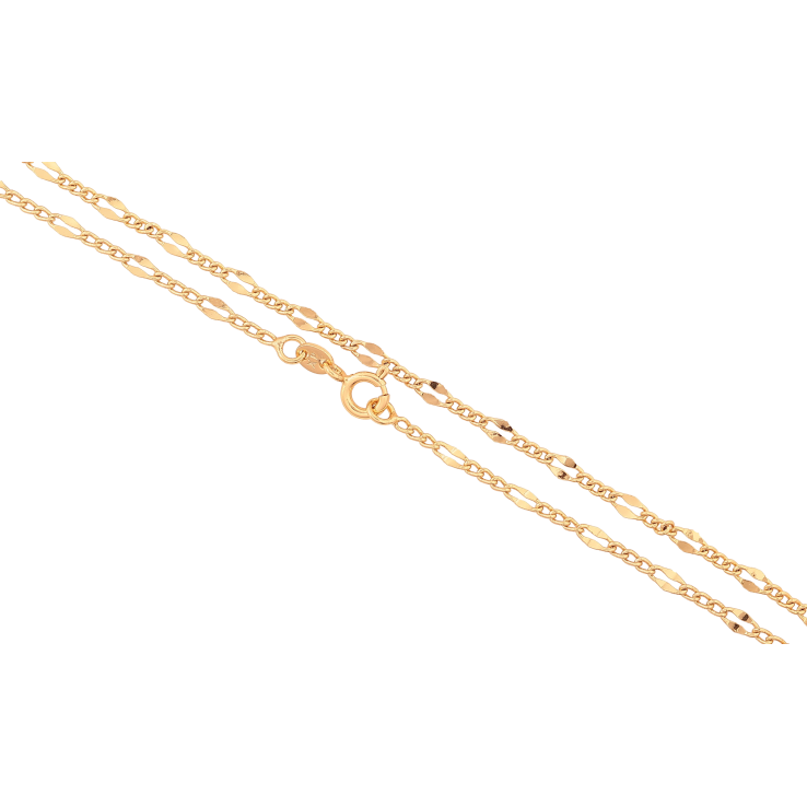 Цепочка Xuping цвет Позолота 18K "Плетение декоративное Фигаро" длинна 44см х 2-3мм фото №23 Цепочка Xuping цвет Позолота 18K "Плетение декоративное Фигаро" длинна 44см х 2-3мм фото №23