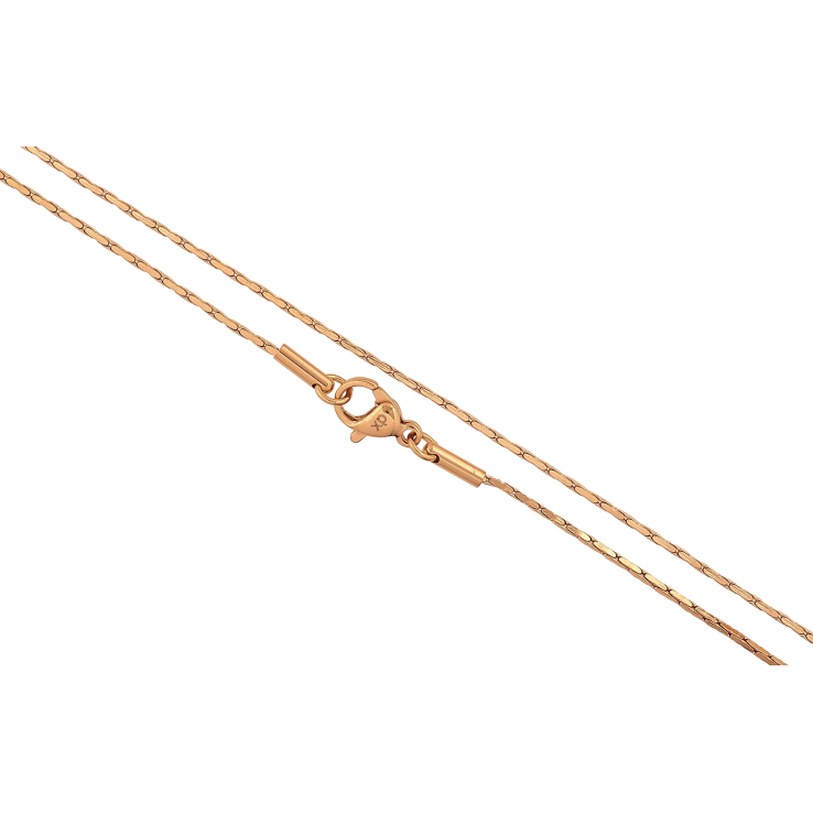 Цепочка Xuping цвет Позолота 18K "Плетение склоченное 4-х гранное" длинна 45см х 1.5мм фото №23 Цепочка Xuping цвет Позолота 18K "Плетение склоченное 4-х гранное" длинна 45см х 1.5мм фото №23