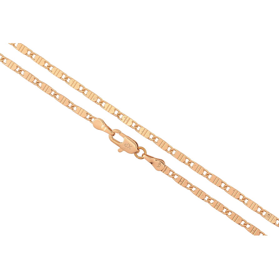 Цепочка Xuping цвет Позолота 18K "Плетение Морская цепь с узором" длинна 50см х 2.5мм фото №1 Цепочка Xuping цвет Позолота 18K "Плетение Морская цепь с узором" длинна 50см х 2.5мм фото №1