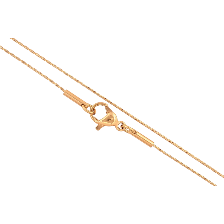 Цепочка Xuping цвет Позолота 18K "Плетение склоченное в круг" длинна 45см х 1мм фото №11 Цепочка Xuping цвет Позолота 18K "Плетение склоченное в круг" длинна 45см х 1мм фото №11