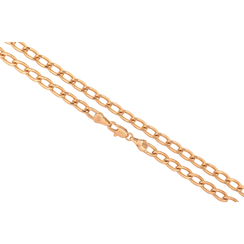 Ланцюжок Xuping колір Позолота 18K "Плетіння Панцирне" довжина 50см х 4мм фото №12 Ланцюжок Xuping колір Позолота 18K "Плетіння Панцирне" довжина 50см х 4мм фото №12
