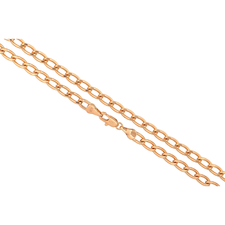 Цепочка Xuping цвет Позолота 18K "Плетение Панцирное" длинна 50см х 4мм фото №1 Цепочка Xuping цвет Позолота 18K "Плетение Панцирное" длинна 50см х 4мм фото №1