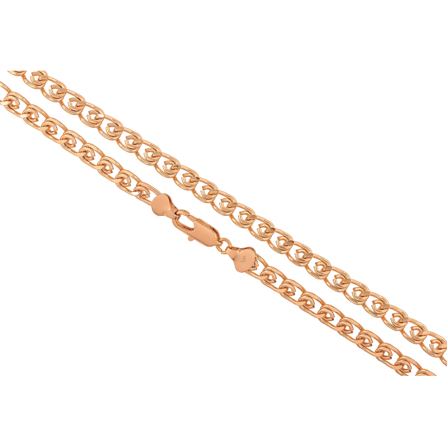 Цепочка Xuping цвет Позолота 18K "Плетение Лав" длинна 47см х 6мм фото №1 Цепочка Xuping цвет Позолота 18K "Плетение Лав" длинна 47см х 6мм фото №1