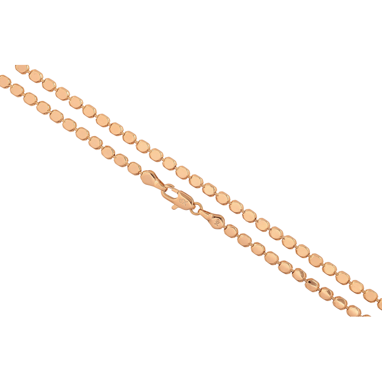 Ланцюжок Xuping колір Позолота 18K "Плетіння Перлина фантазійна" довжина 60см х 3мм фото №2 Ланцюжок Xuping колір Позолота 18K "Плетіння Перлина фантазійна" довжина 60см х 3мм фото №2