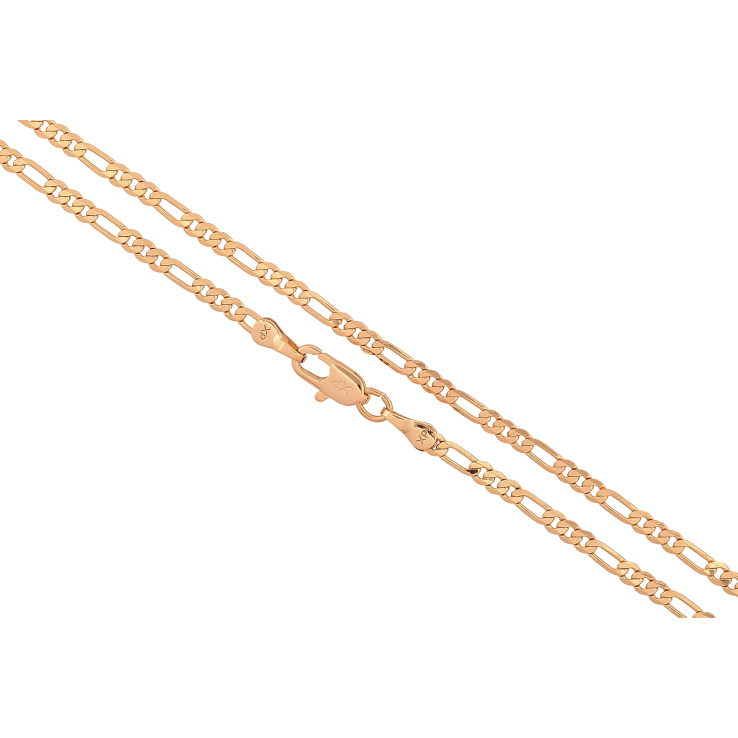 Цепочка Xuping цвет Позолота 18K "Плетение Фигаро" длинна 60см х 3мм фото №14