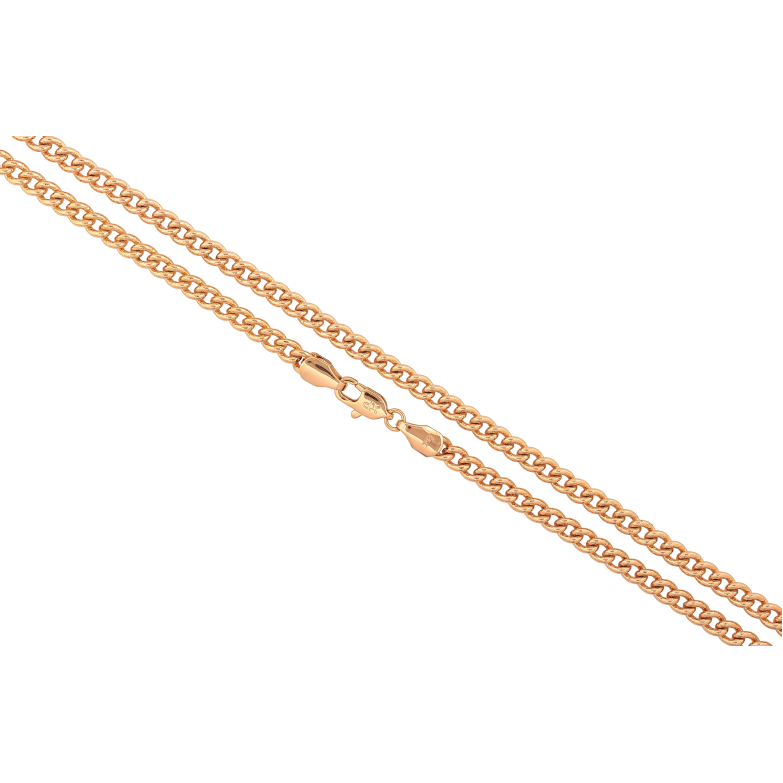 Цепочка Xuping цвет Позолота 18K "Плетение Панцирное" длина 44см х 4мм фото №6 Цепочка Xuping цвет Позолота 18K "Плетение Панцирное" длина 44см х 4мм фото №6