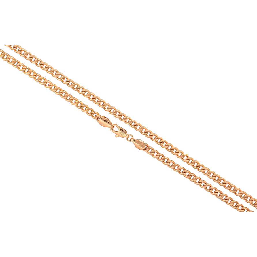 Цепочка Xuping цвет Позолота 18K "Плетение Панцирное" длина 44см х 4мм фото №1 Цепочка Xuping цвет Позолота 18K "Плетение Панцирное" длина 44см х 4мм фото №1