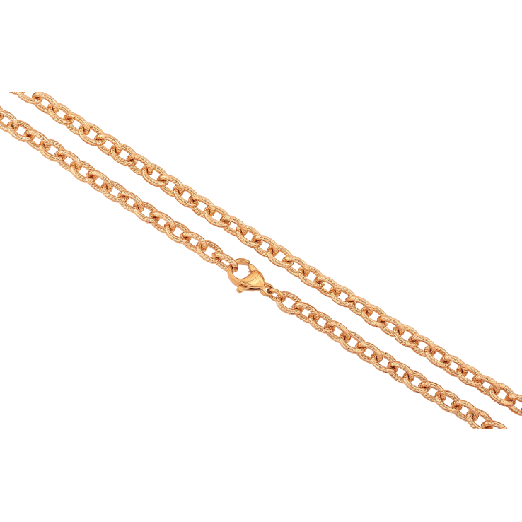 Цепочка Xuping цвет Позолота 18K "Плетение Якорное с узором" длина 45см х 5мм фото №18 Цепочка Xuping цвет Позолота 18K "Плетение Якорное с узором" длина 45см х 5мм фото №18
