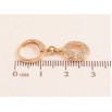 Серьги Xuping M&L цвет 18K подвески на колечках "Узор звезды с кристаллами" фото №2 Серьги Xuping M&L цвет 18K подвески на колечках "Узор звезды с кристаллами" фото №2