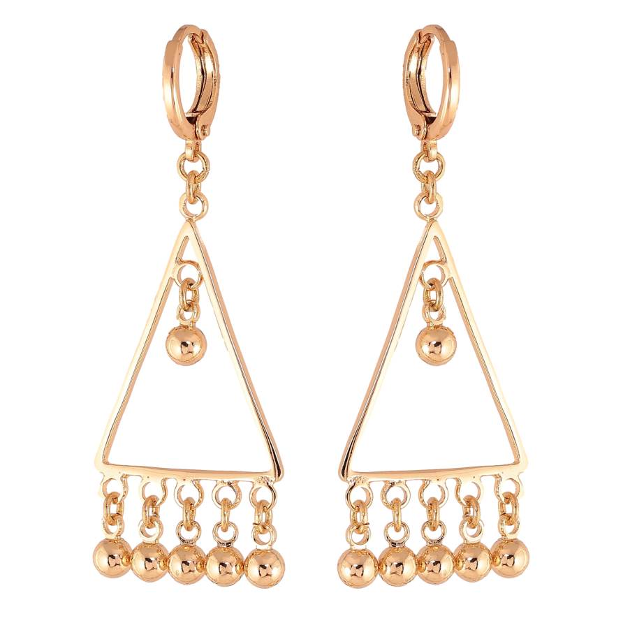 Серьги Xuping M&L цвет 18K подвески на колечках "Декоративные подвески" фото №1