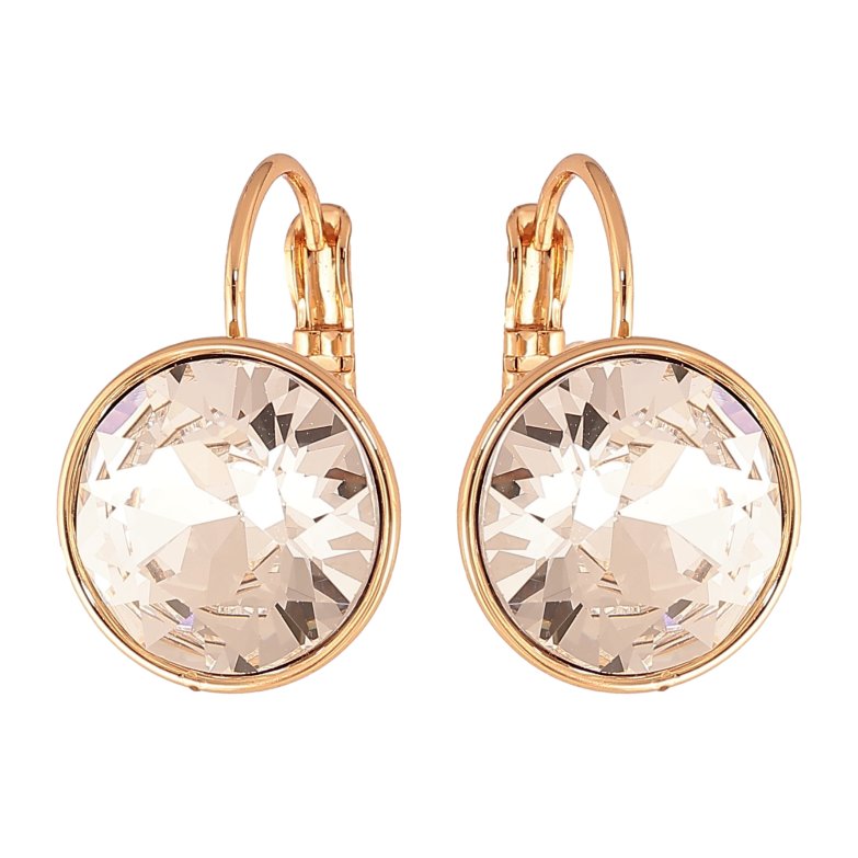 Сережки Xuping колір 18К із кристалами Swarovski французький замок "Кристали Clear" ø 15мм фото №13 Сережки Xuping колір 18К із кристалами Swarovski французький замок "Кристали Clear" ø 15мм фото №13