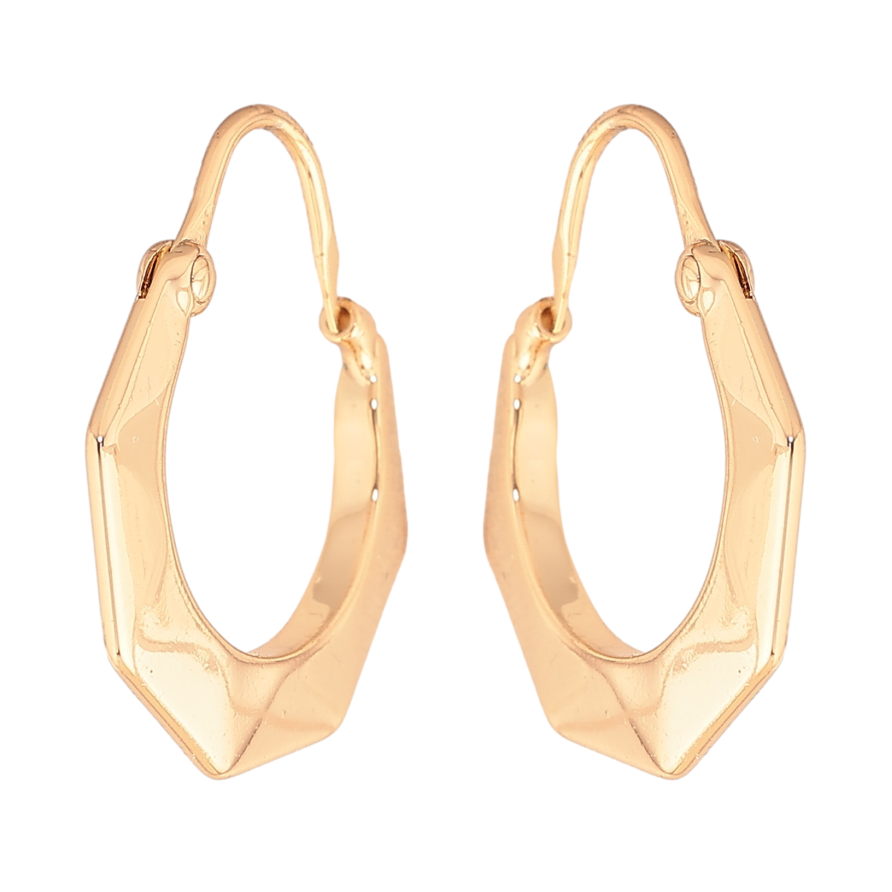 Серьги Xuping цвет позолота 18K итальянский замок декоративные ø 1.9см фото №1 Серьги Xuping цвет позолота 18K итальянский замок декоративные ø 1.9см фото №1
