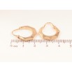 Серьги Xuping цвет позолота 18K итальянский замок декоративные ø 1.9см фото №2 Серьги Xuping цвет позолота 18K итальянский замок декоративные ø 1.9см фото №2