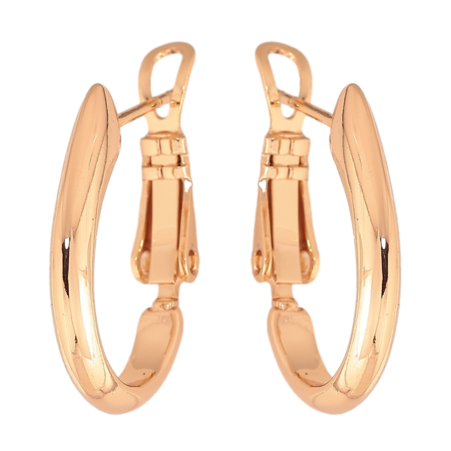 Серьги Xuping цвет позолота 18K итальянский замок декоративные фото №1 Серьги Xuping цвет позолота 18K итальянский замок декоративные фото №1