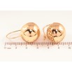 Серьги Xuping цвет позолота 18K французский замок шары на дужках ø 1.9см фото №2