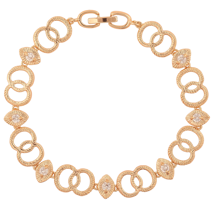 Браслет Xuping M&L цвет 18К "Декоративный узор" длинна 19.5см х 8-9мм фото №5 Браслет Xuping M&L цвет 18К "Декоративный узор" длинна 19.5см х 8-9мм фото №5