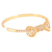 Браслет Xuping Позолота 18K "Ажурный бантик" ø 6см фото №2 Браслет Xuping Позолота 18K "Ажурный бантик" ø 6см фото №2