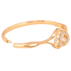Браслет Xuping цвет Позолота 18K "Сердечко с "танцующим кристаллом" ø 5,7см фото №2 Браслет Xuping цвет Позолота 18K "Сердечко с "танцующим кристаллом" ø 5,7см фото №2