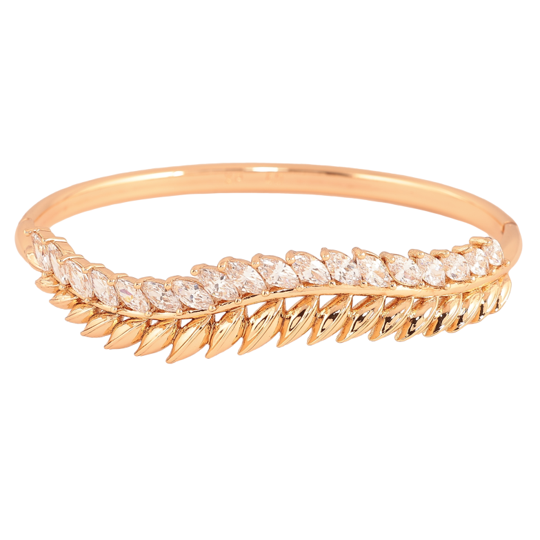 Браслет Xuping колір Позолота 18K "Гілочка з кристалами" ø 6см фото №13 Браслет Xuping колір Позолота 18K "Гілочка з кристалами" ø 6см фото №13