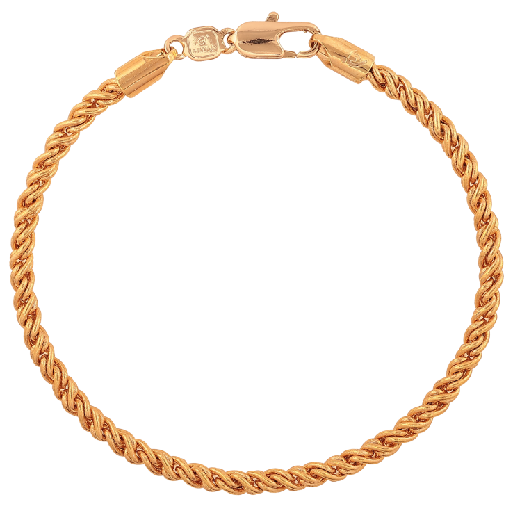 Браслет Xuping цвет Позолота 18K "Цепочка Фантазийная" размер 21.5см х 4мм фото №25