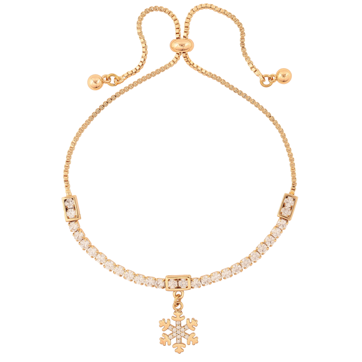 Браслет Xuping колір Позолота 18K "Сніжинка" на бігунці, розмір 10-24см х 1-4мм фото №22 Браслет Xuping колір Позолота 18K "Сніжинка" на бігунці, розмір 10-24см х 1-4мм фото №22