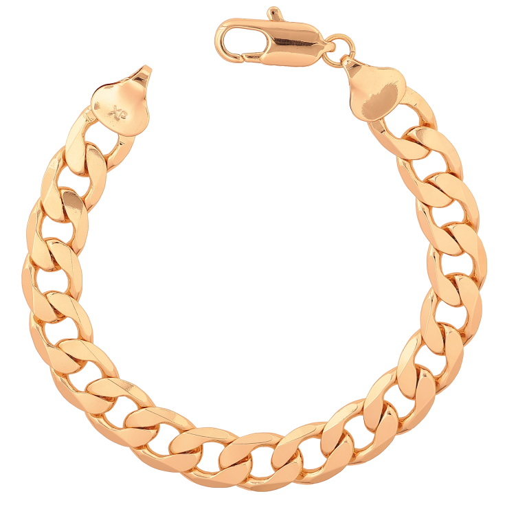 Браслет Xuping цвет Позолота 18K "Цепочка Панцирная" размер 21.5см х 11мм фото №13 Браслет Xuping цвет Позолота 18K "Цепочка Панцирная" размер 21.5см х 11мм фото №13