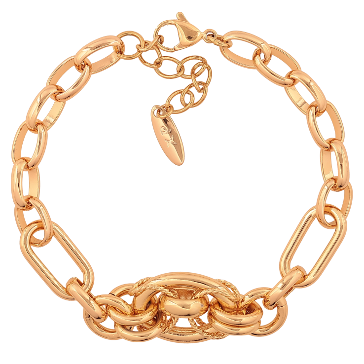 Браслет Xuping цвет Позолота 18K "Цепочка Комбинированная" длинна с доп. цепочкой 18.5-21.5см х 7-14мм фото №22 Браслет Xuping цвет Позолота 18K "Цепочка Комбинированная" длинна с доп. цепочкой 18.5-21.5см х 7-14мм фото №22