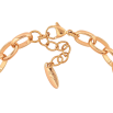 Браслет Xuping цвет Позолота 18K "Цепочка Комбинированная" длинна с доп. цепочкой 18.5-21.5см х 7-14мм фото №2