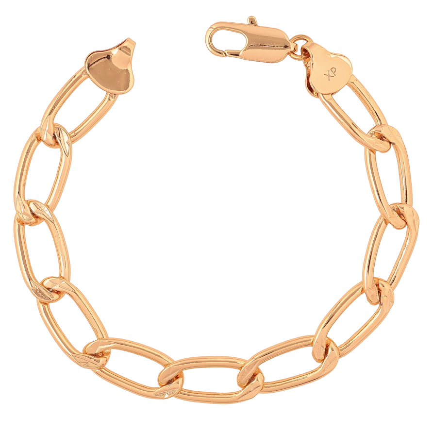 Браслет Xuping цвет Позолота 18K "Цепочка Панцирная" размер 19.5см х 9мм фото №1 Браслет Xuping цвет Позолота 18K "Цепочка Панцирная" размер 19.5см х 9мм фото №1