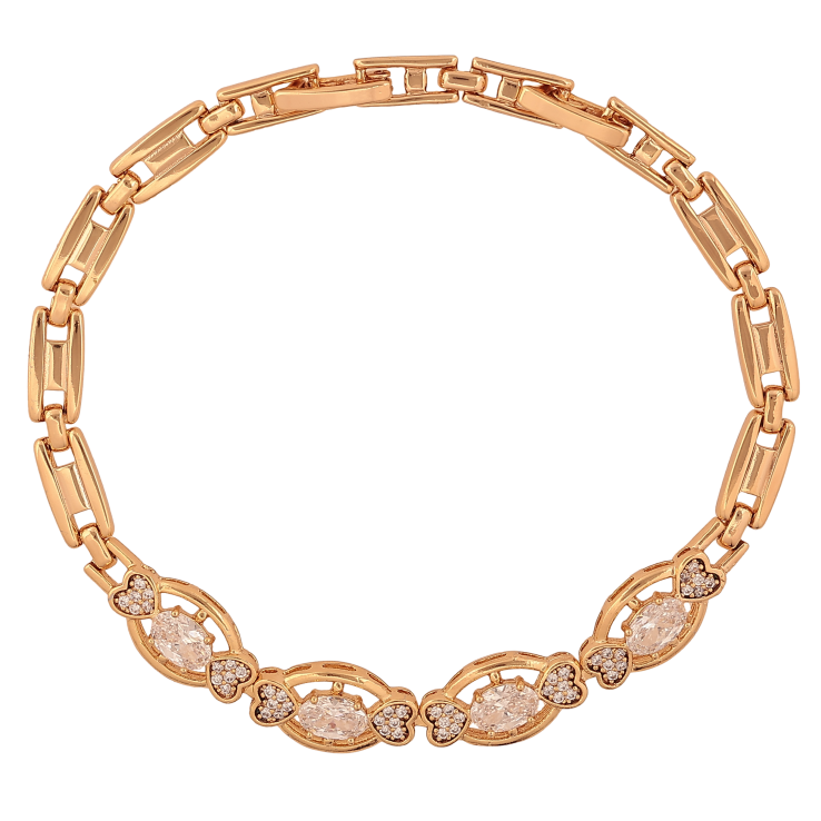 Браслет Xuping цвет Позолота 18K "Узор с кристаллами" размер с доп. замком 17,19см х 5-7мм фото №24 Браслет Xuping цвет Позолота 18K "Узор с кристаллами" размер с доп. замком 17,19см х 5-7мм фото №24