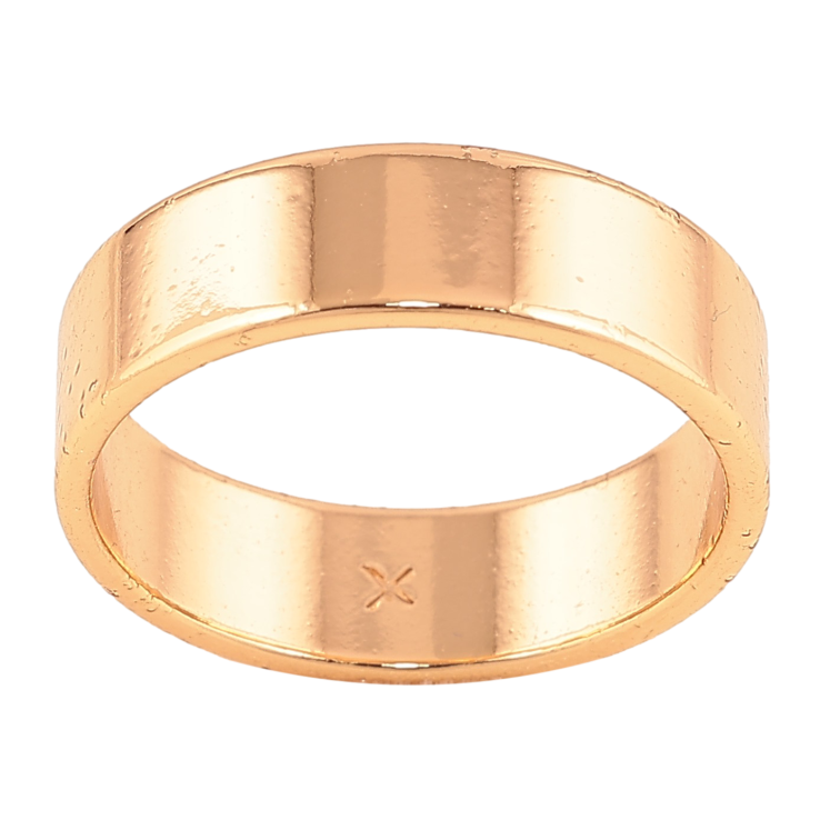 Кольцо Xuping Позолота 18K "Американка Обручальное 6мм" фото №7 Кольцо Xuping Позолота 18K "Американка Обручальное 6мм" фото №7