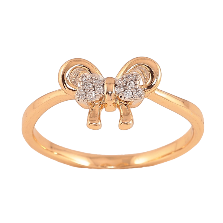 Кольцо Xuping цвет Позолота 18K+Родий "Бант" фото №13 Кольцо Xuping цвет Позолота 18K+Родий "Бант" фото №13