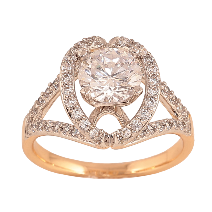 Кольцо Xuping цвет Позолота 18K+Родий "Кристальный блеск" фото №22 Кольцо Xuping цвет Позолота 18K+Родий "Кристальный блеск" фото №22